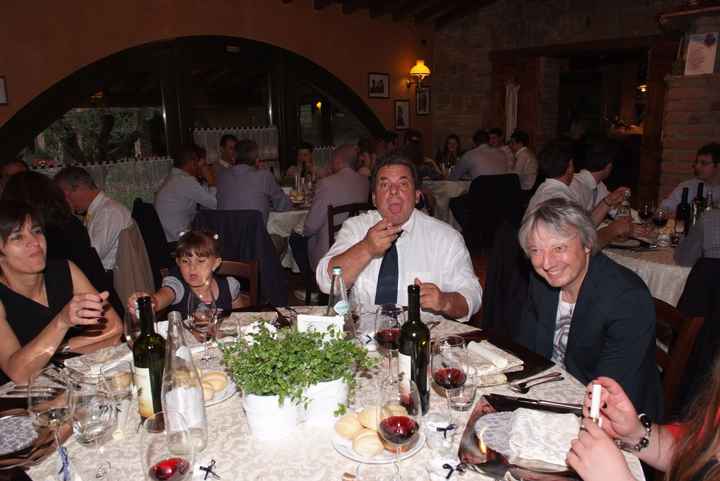 tavolo con mio fratello