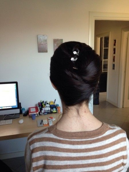 Acconciatura raccolta 1 - 2