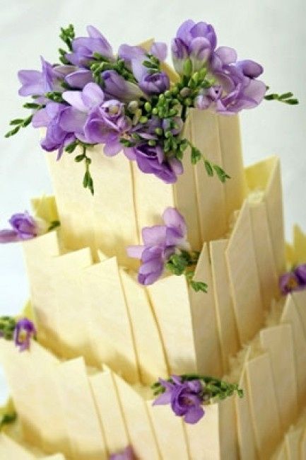 Torta cioccolato bianco e lavanda