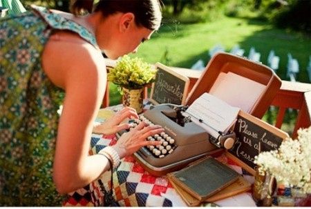 Guestbook macchina da scrivere