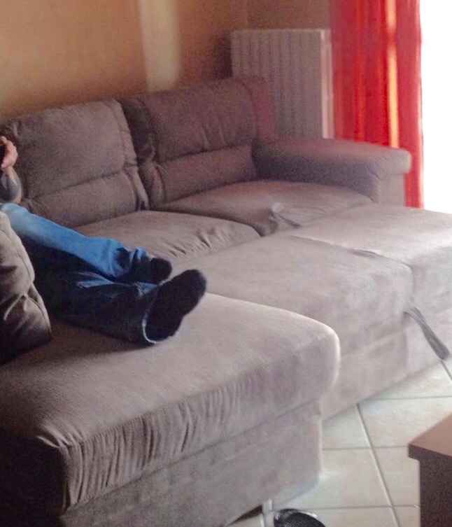 Divano letto angolare - 1