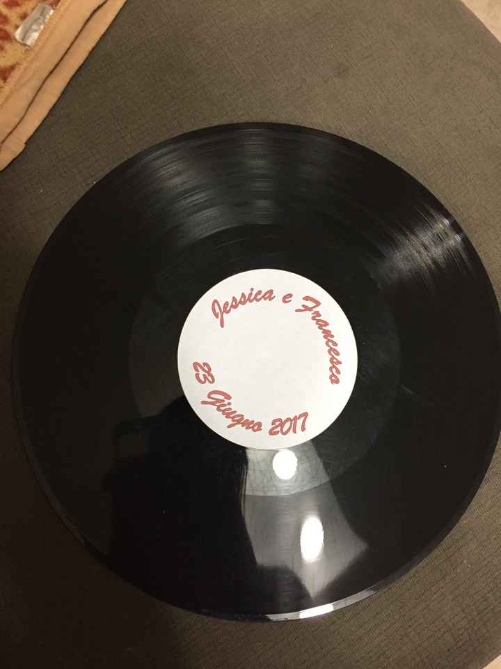 Centro tavola disco - 1