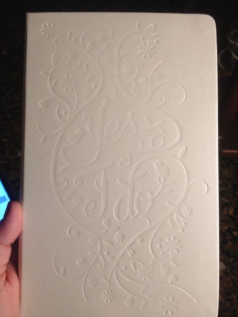 La mia Moleskine Wedding Journal!!! 
