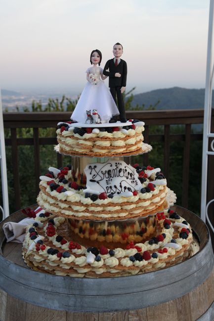 Sono fan - Wedding cake con crema o frutta? - 1