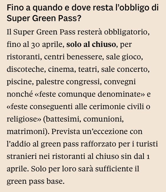 Green Pass - aiuto che confusione - 1