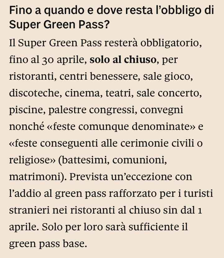 Green Pass - aiuto che confusione - 1