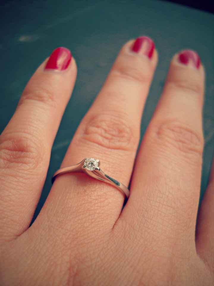 L'anello di fidanzamento