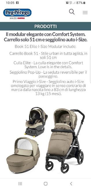 Dubbio passeggino Peg Perego book 51 Elite o Inglesina trilogy quattro system? 1