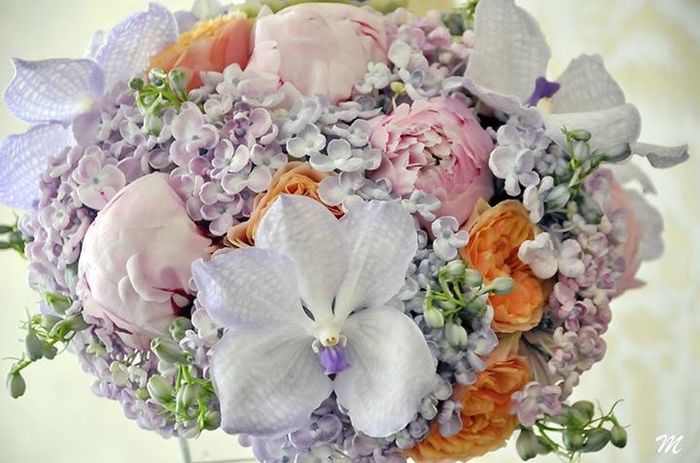 Bouquet colori pastello - 1