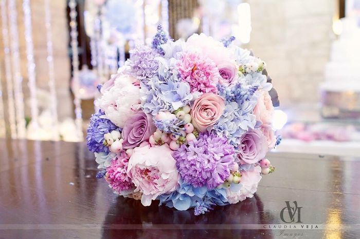 Bouquet colori pastello - 2