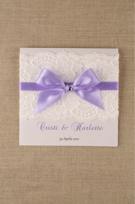 Partecipazioni con pizzo: come incollarlo? - 1