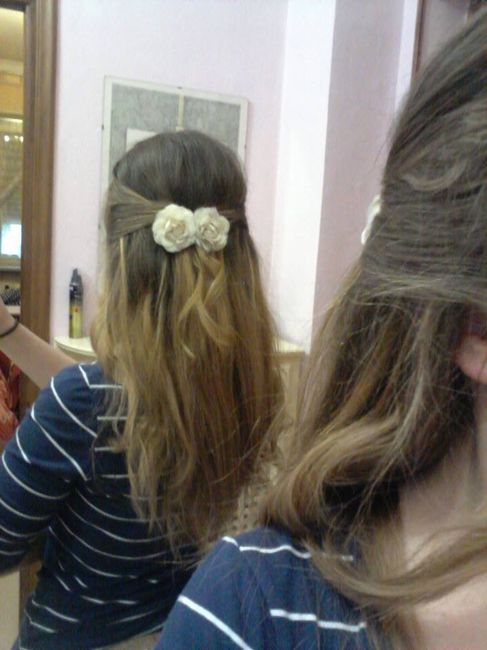 Acconciatura capelli lisci - 1