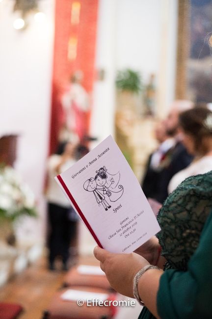 Libretto matrimonio 1