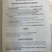  Tempistica passaporto - 1