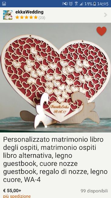Guest book..alcune idee x voi sposine.. - 1