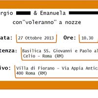 Partecipazione - Biglietto Aereo