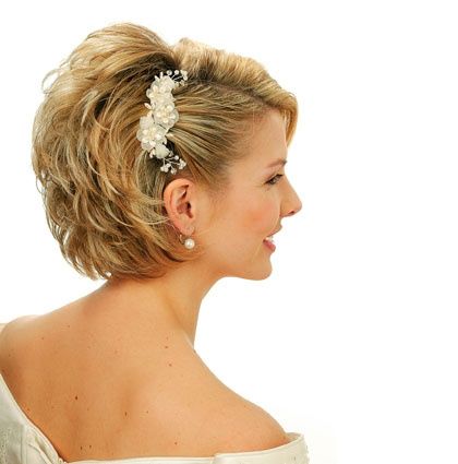 sposa capelli corti