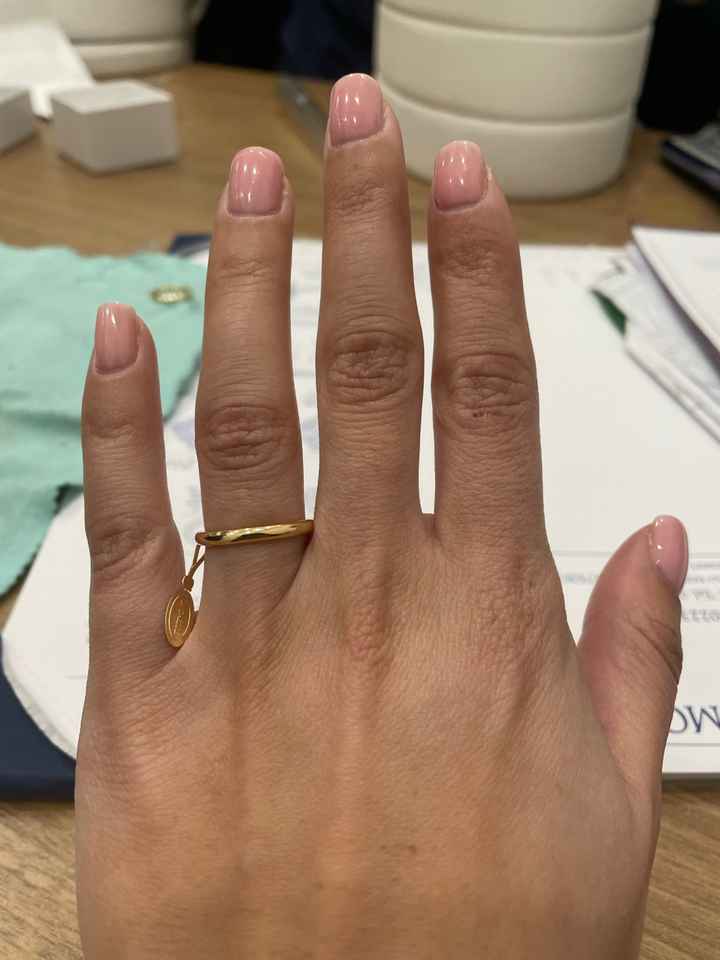 e anche le fedi sono state scelte🥰 - 1