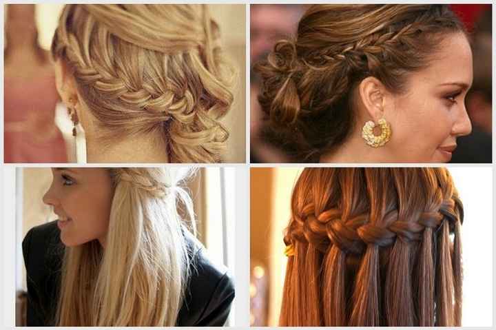 acconciatura treccia