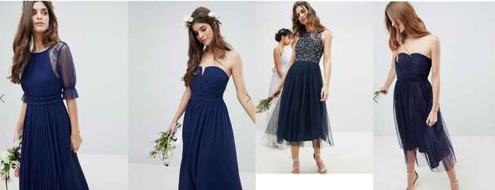 Damigelle in Blue Navy