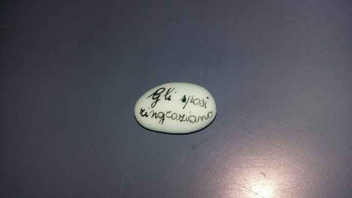 Scritta sui segnaposto - 1