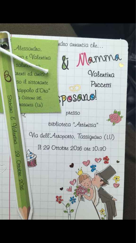 Le vostre partecipazioni di nozze - 1