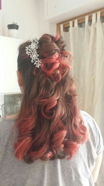 Bozza acconciatura con boccoli improvvisati! - 2