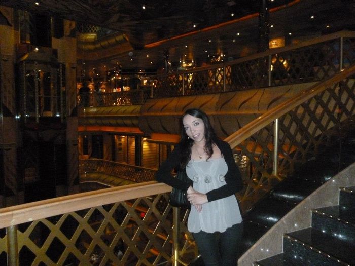 nelle scale della nave