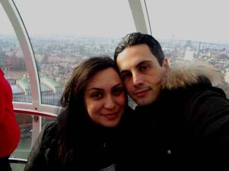 sulla london eye 1 anno fa!!