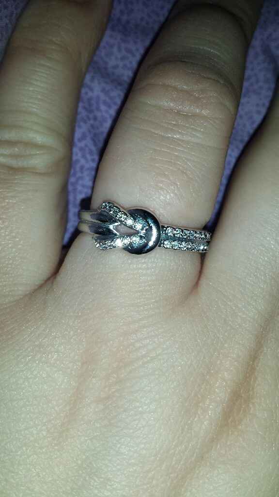 Anello di fidanzamento swarovsky - 1