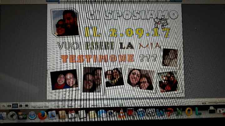 Che ne dite :-) sorpresa testimone - 1