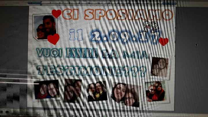 Che ne dite :-) sorpresa testimone - 1