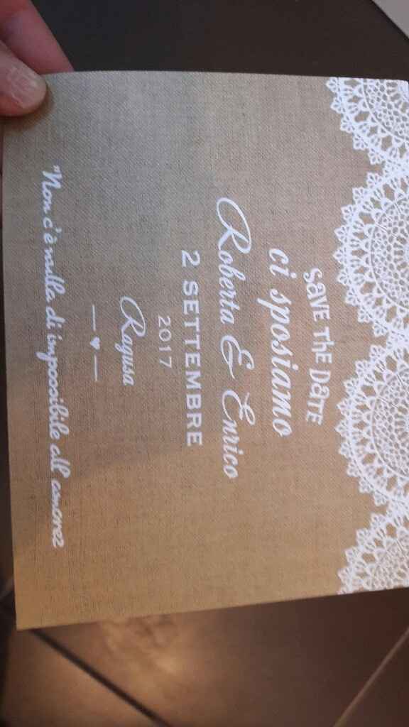 Ordine save the date :-) yuppiii - 1