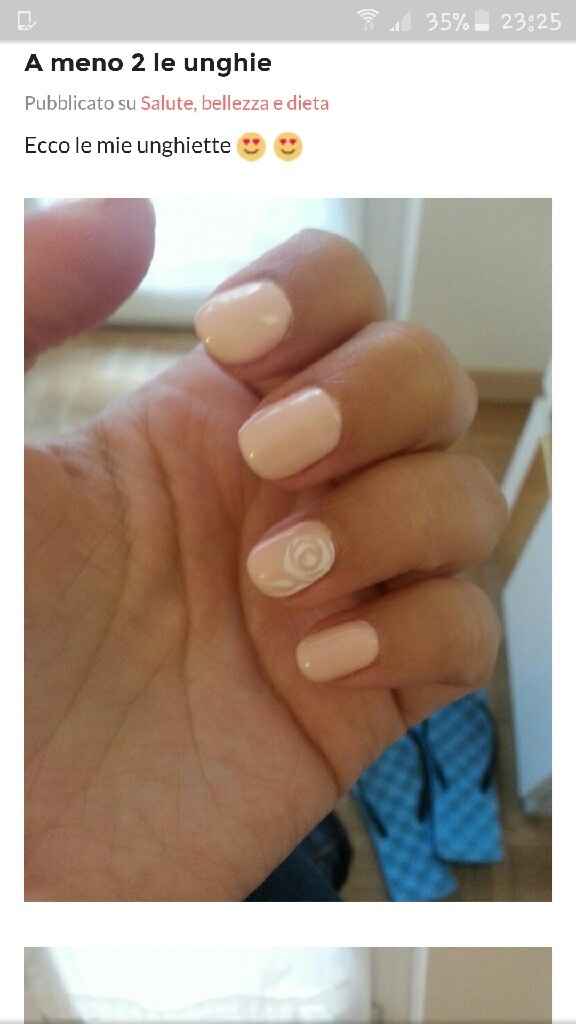 Pensiero sulle unghiette :) - 1