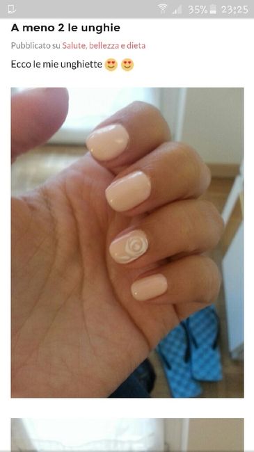 Pensiero sulle unghiette :) - 1