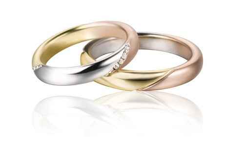 Fede con tre ori per me giallo semplice per Fm