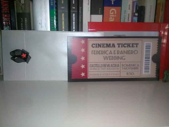 Inviti tema cinema