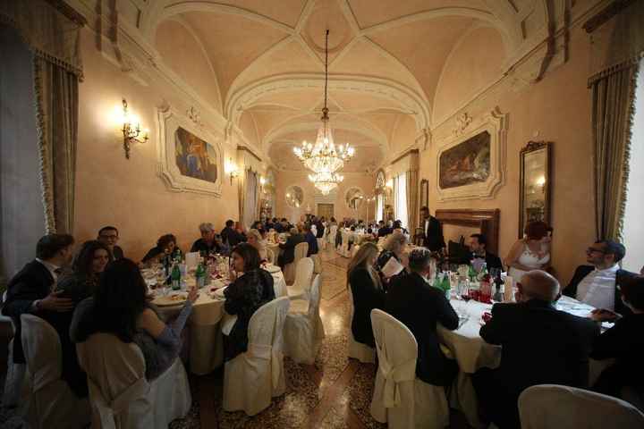 Sala Rosa per il pranzo