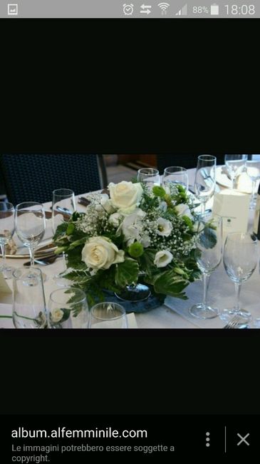 Indecisione centrotavola - 2