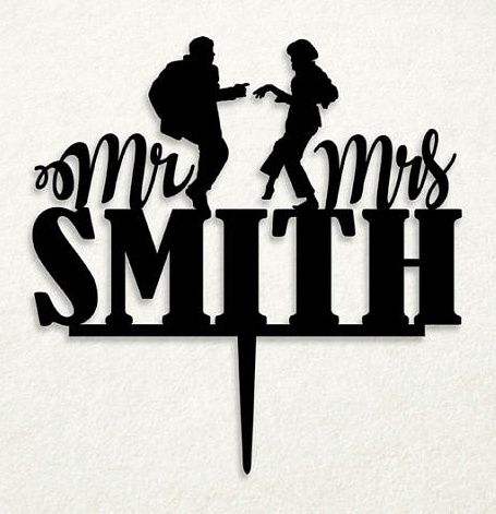 Cake topper Pulp Fiction