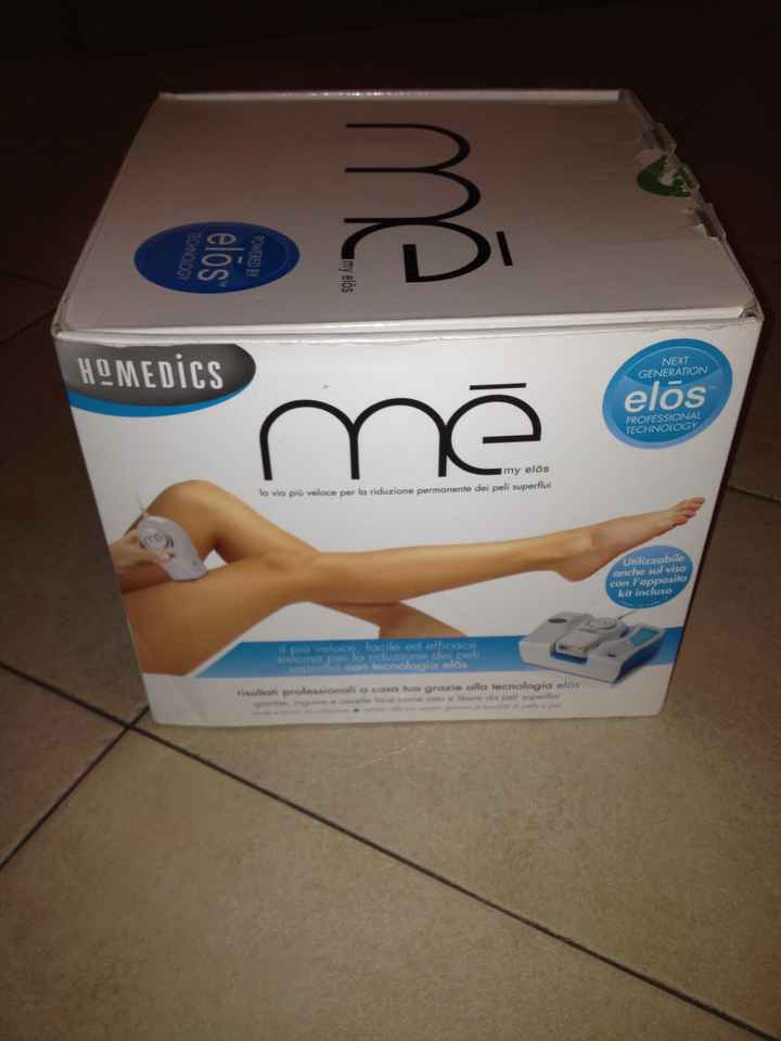 Depilazione professionista a casa con Homedics-Elos