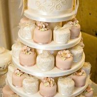 Mini wedding cakes