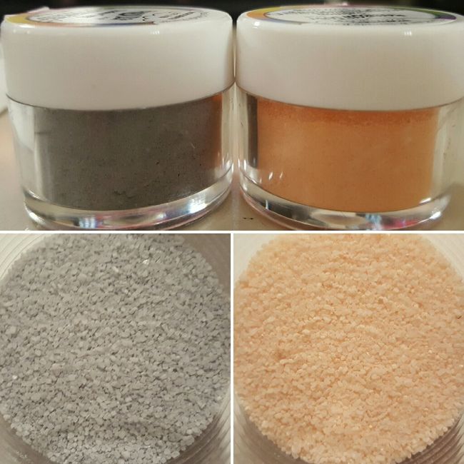 Colorare il riso e la sabbia - 1