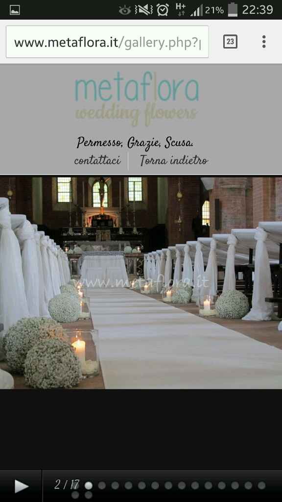 Allestimento floreale chiesa - 1