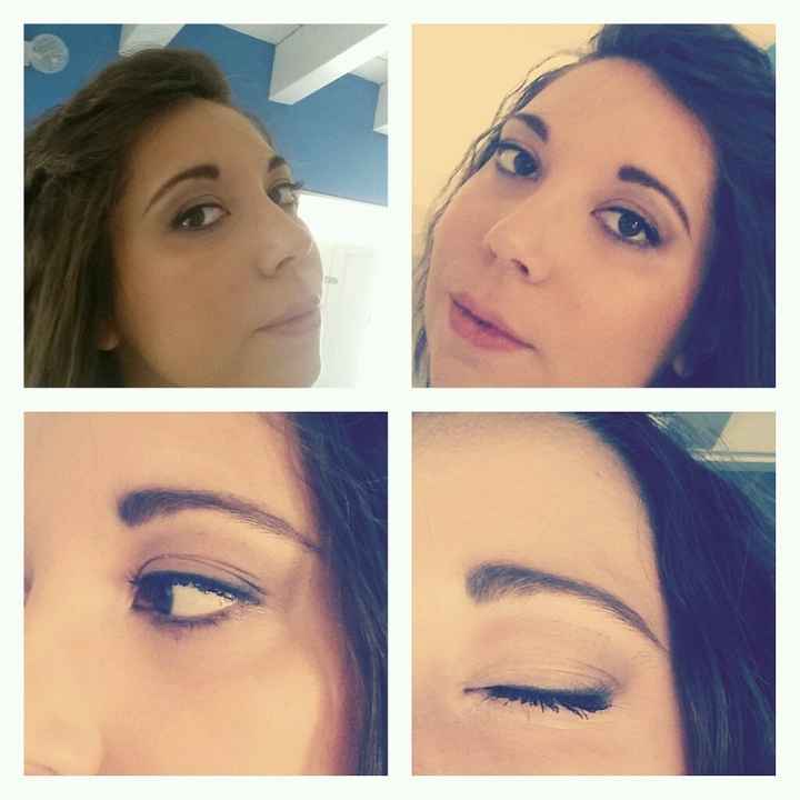 Il mio trucco! la prova di oggi!!!!! - 1