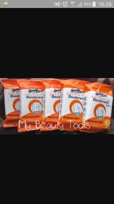 Salviettine deodoranti - 1