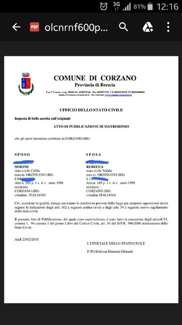 Urgente alla promessa chiedono l'ora delle nozze ? - 2