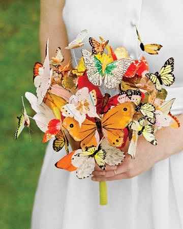 bouquet di farfalle
