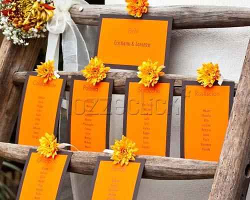 matrimonio in arancione