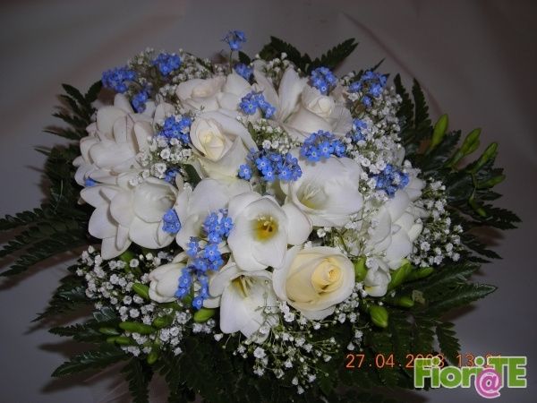 bouquet azzurri